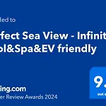 Perfect Sea View - Infinity Pool&Spa&Ev Friendly